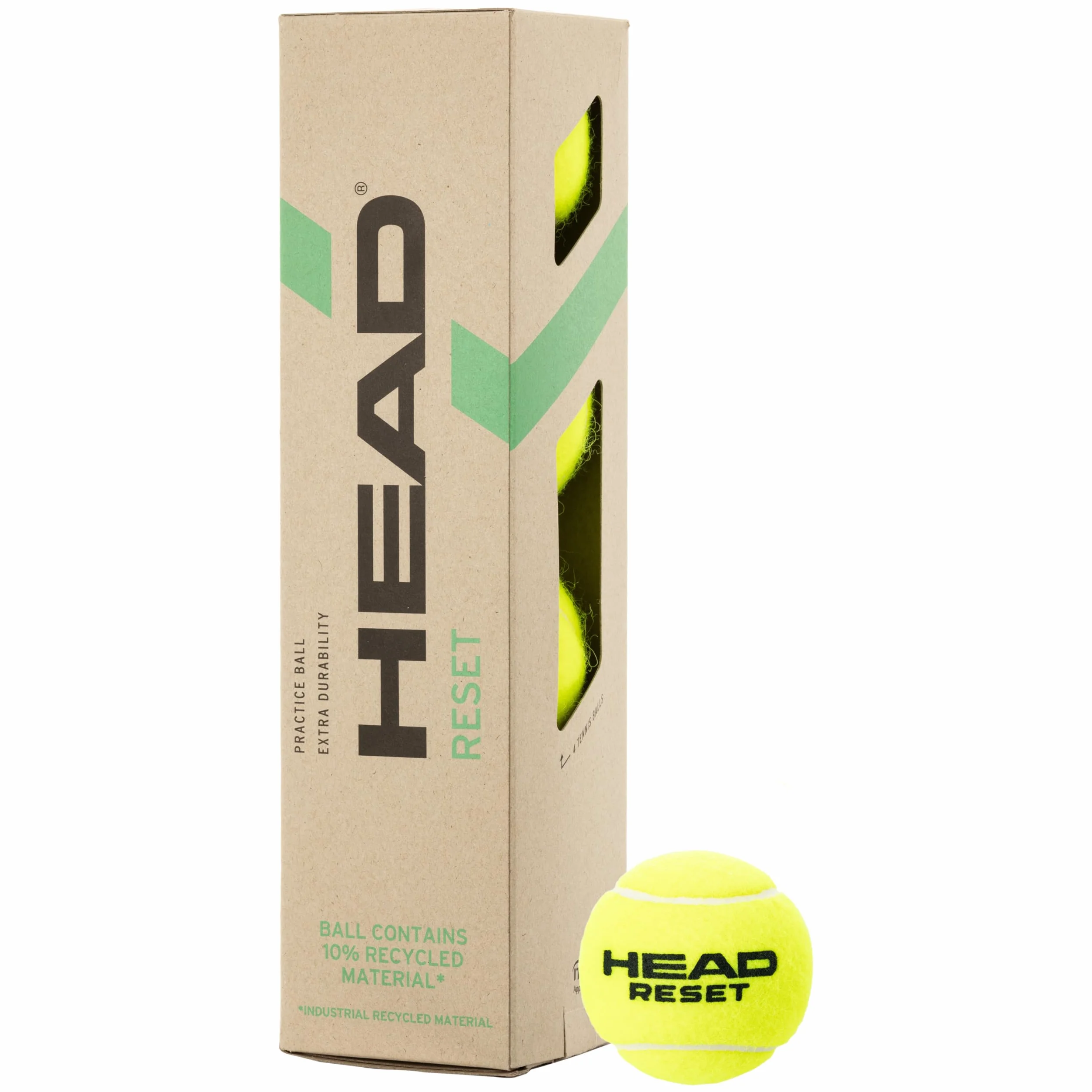 Head Tennis Balls 4-Pack Tin