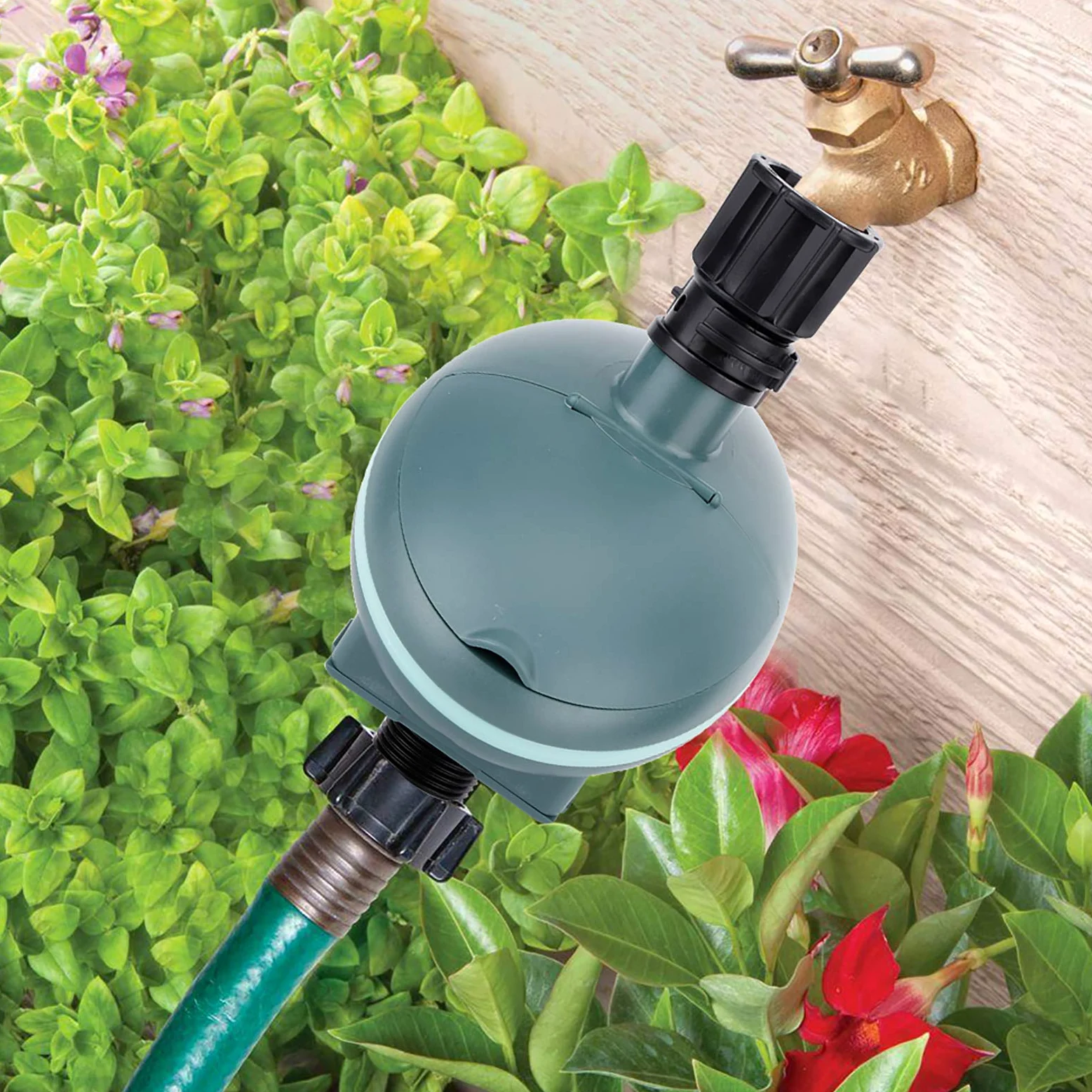 Jeanoko Controlador de Riego Automático Galcon 16 × 11 × 10 G3 4 Pulgadas Rosca Macho Hembra Controlador de Riego Inteligente Temporizador de Agua Automático Controlador de Riego