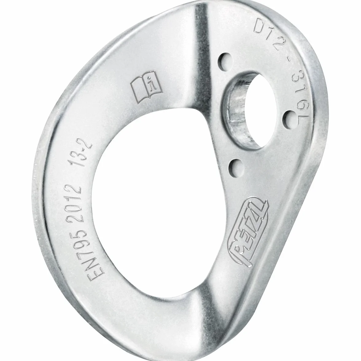 Petzl Coeur Stainless 10 mm Grey