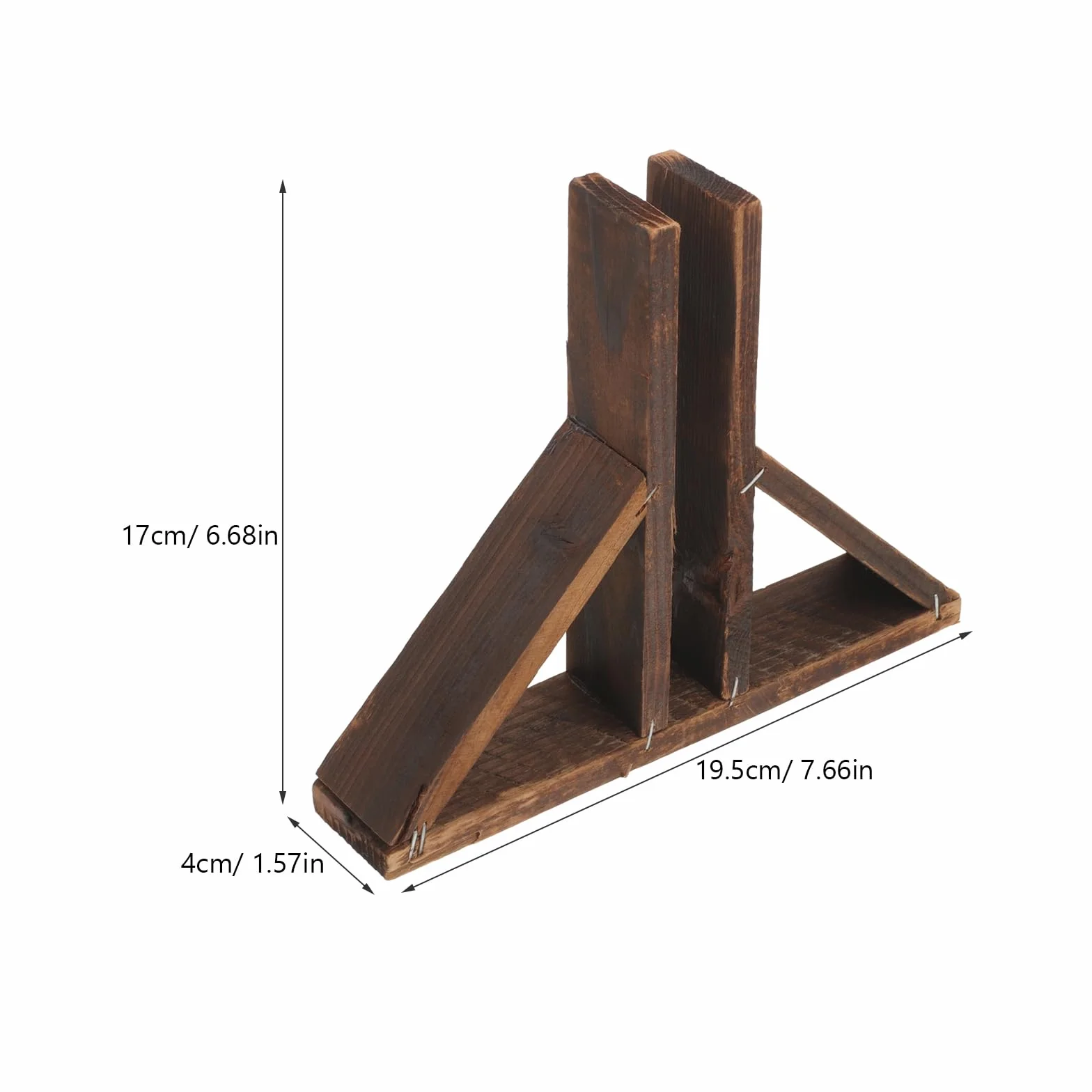 VANZACK 2 Piezas Base De Valla De Madera Maciza Soporte De Enrejado De Jardín Separador De De Madera Base De Fijación De Valla Soporte De a De Interior a Pequeña