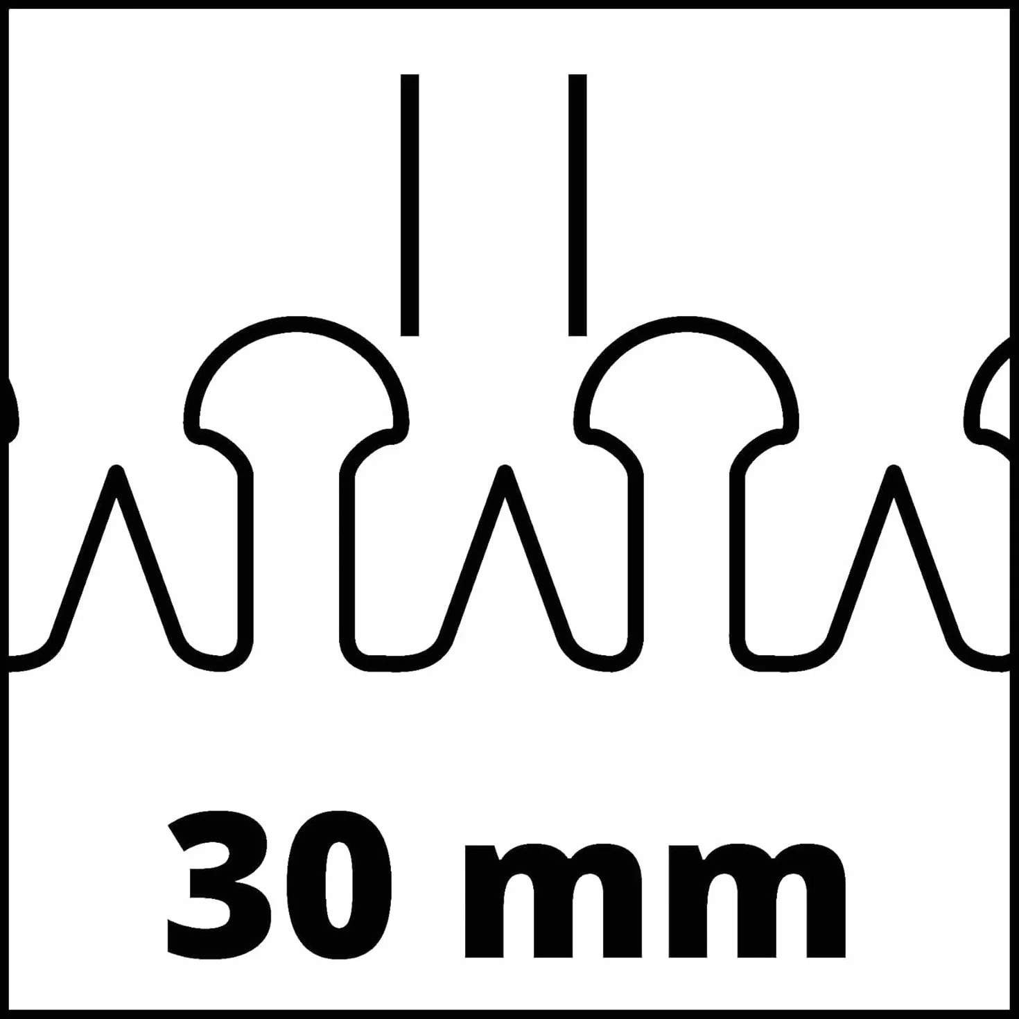 Einhell Cortasetos eléctrico GE-Eh 7067 (700 W, 670 mm de Longitud de Corte, 30 mm de Distancia Entre Dientes, recogedor de Recortes, Descarga de Cables)