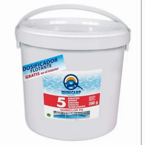 Cloro 5 efectos tab.200g.10k.+2k.s/c.+dosifi.