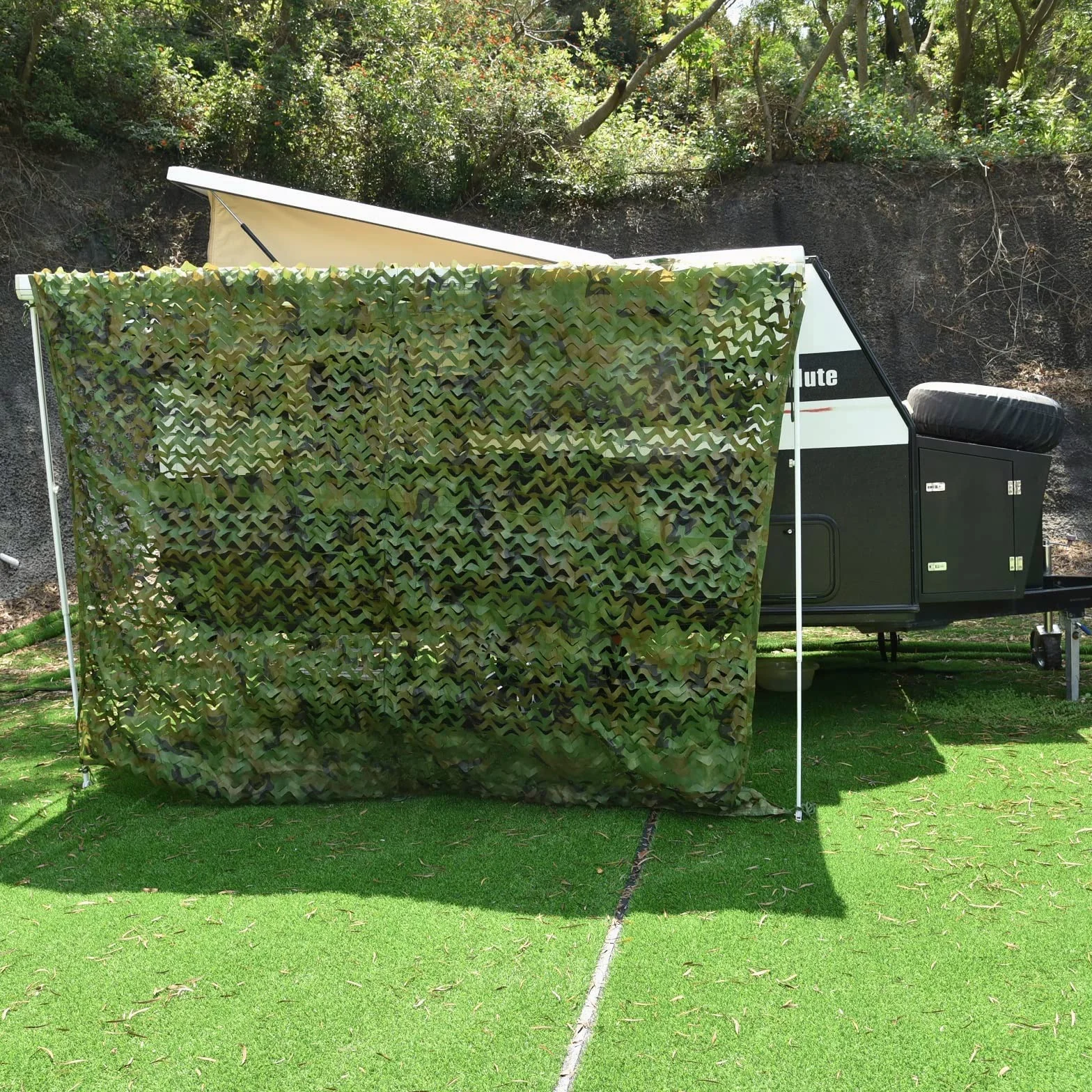 Malla Camuflaje Red Caza 150D Estor Parasol Decoración Valla
