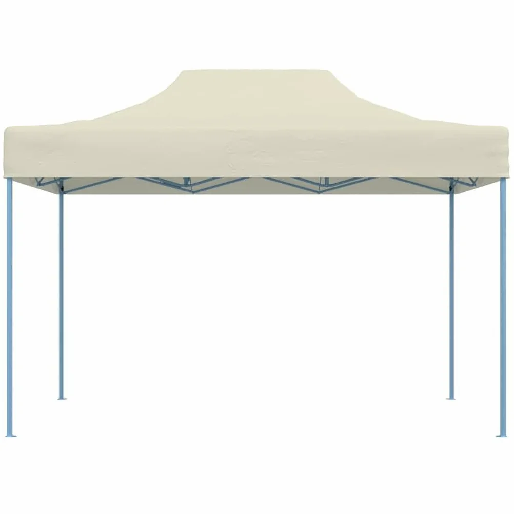 Genérico Carpa Plegable Profesional Acero Color Crema 3x4 m,Casa y jardín,Jardín,Artículos de Exterior,Estructuras de Exteriores,Carpas y cenadores-48892