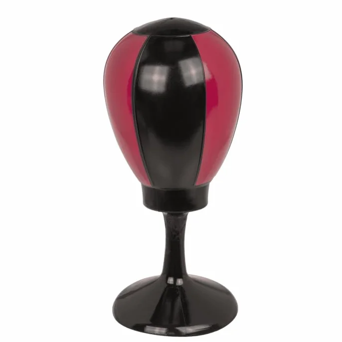 Mini Punching Ball antystresowa 16 cm z przyssawką – 2 kolory – pomysł na prezent do biura i domu
