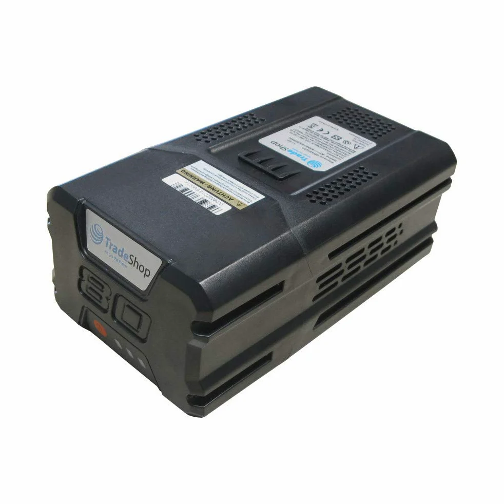 2 baterías de ion de litio de 80 V y 4000 mAh para cortacésped Stiga 80 V y herramientas eléctricas de 80 V (cortacésped, cortasetos y motosierra) – sustituye a G80B4