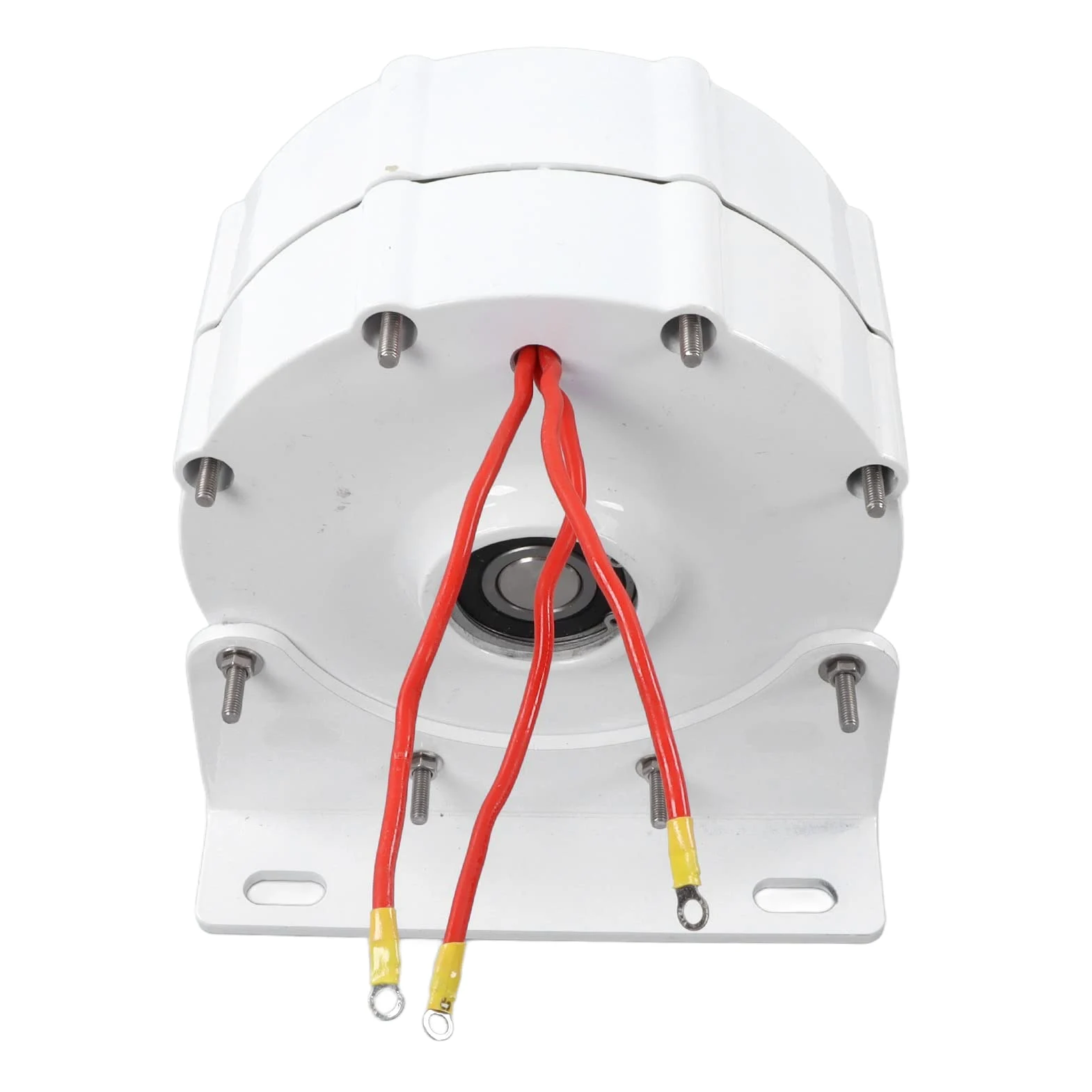 FTVOGUE Generador de Imán Permanente, Generador de CA Trifásico sin Escobillas NdFeB 600W 24V con Rectificador de Base, Accionamiento Directo sin Engranajes para Turbina Eólica de Agua Uso
