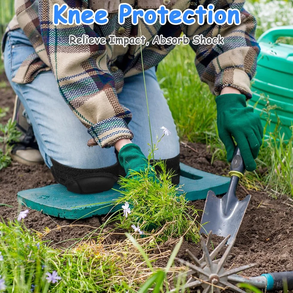 Flintronic 1 Par Rodilleras Trabajo Esponja Eva 20 Mm Grosor Antideslizantes Ajustables Voleibol
