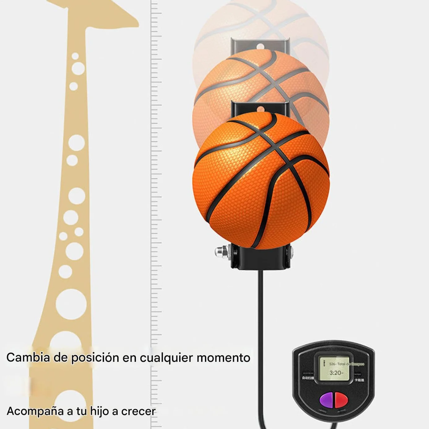 Medidor De Salto Vertical | Entrenador De Rebote - Contador De Toques Baloncesto