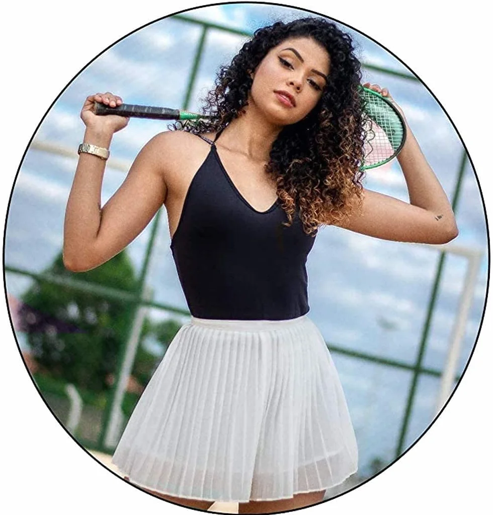 Set de bádminton de Plumas con 2 Raquetas, 3 Plumas y Funda