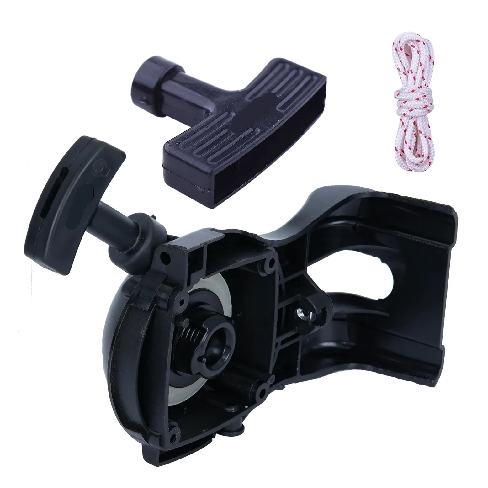 Kit de Cuerda de Agarre con Mango de Arranque de Retroceso Apto for Recortadora Echo SRM-225 PAS-225 PE-225