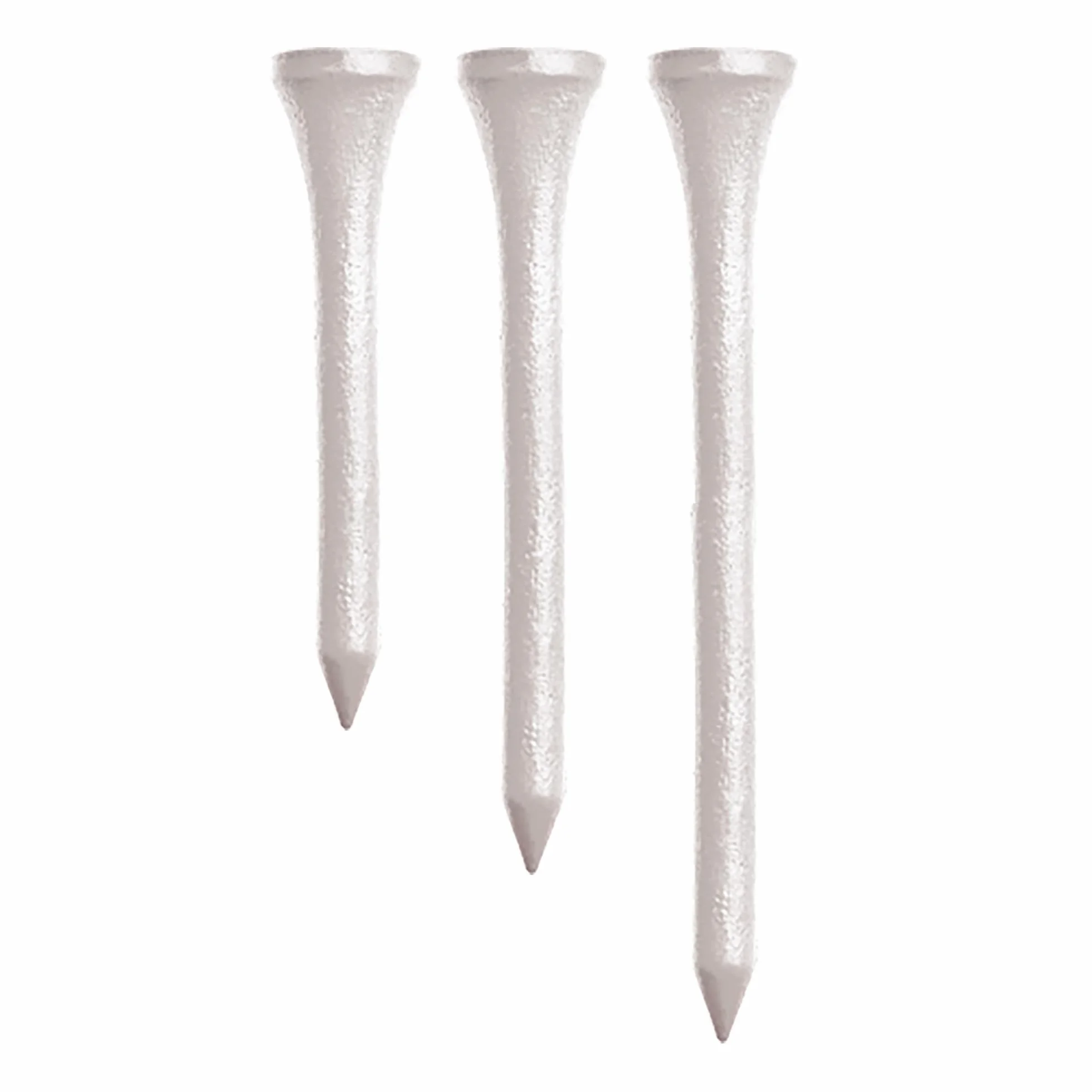 Longridge Tees de golf blancos de madera
