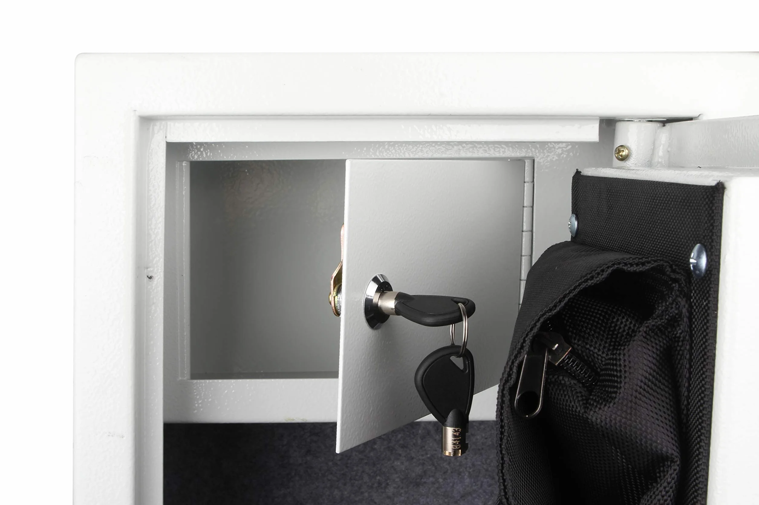 ARREGUI Golden ARM054 Armero de Acero para 5 Escopetas, Cajón, Bolsillos y Tapizado Interior