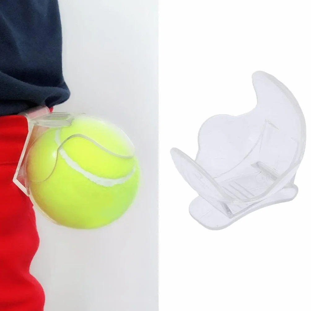 zalati Clip de pelota de tenis con bolsillo para cinturón, hebilla de cintura para entrenamiento