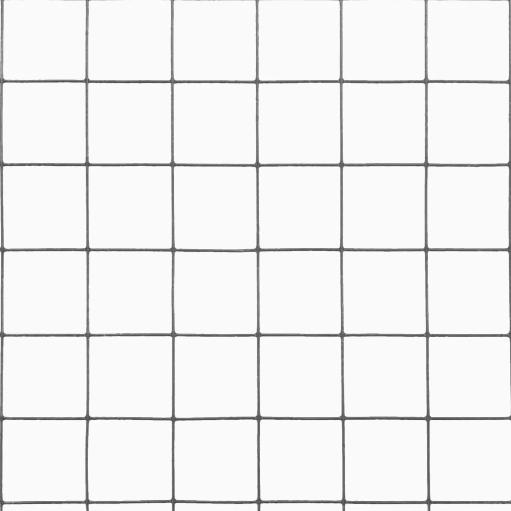 Alambrada de gallinero Acero Revestimiento PVC Gris 25x1 m, Valla Jardin, Malla Metalica, Vallas Metalicas, Vallas De Obra, Rejilla Metalica, Alambre De Espino - 143643