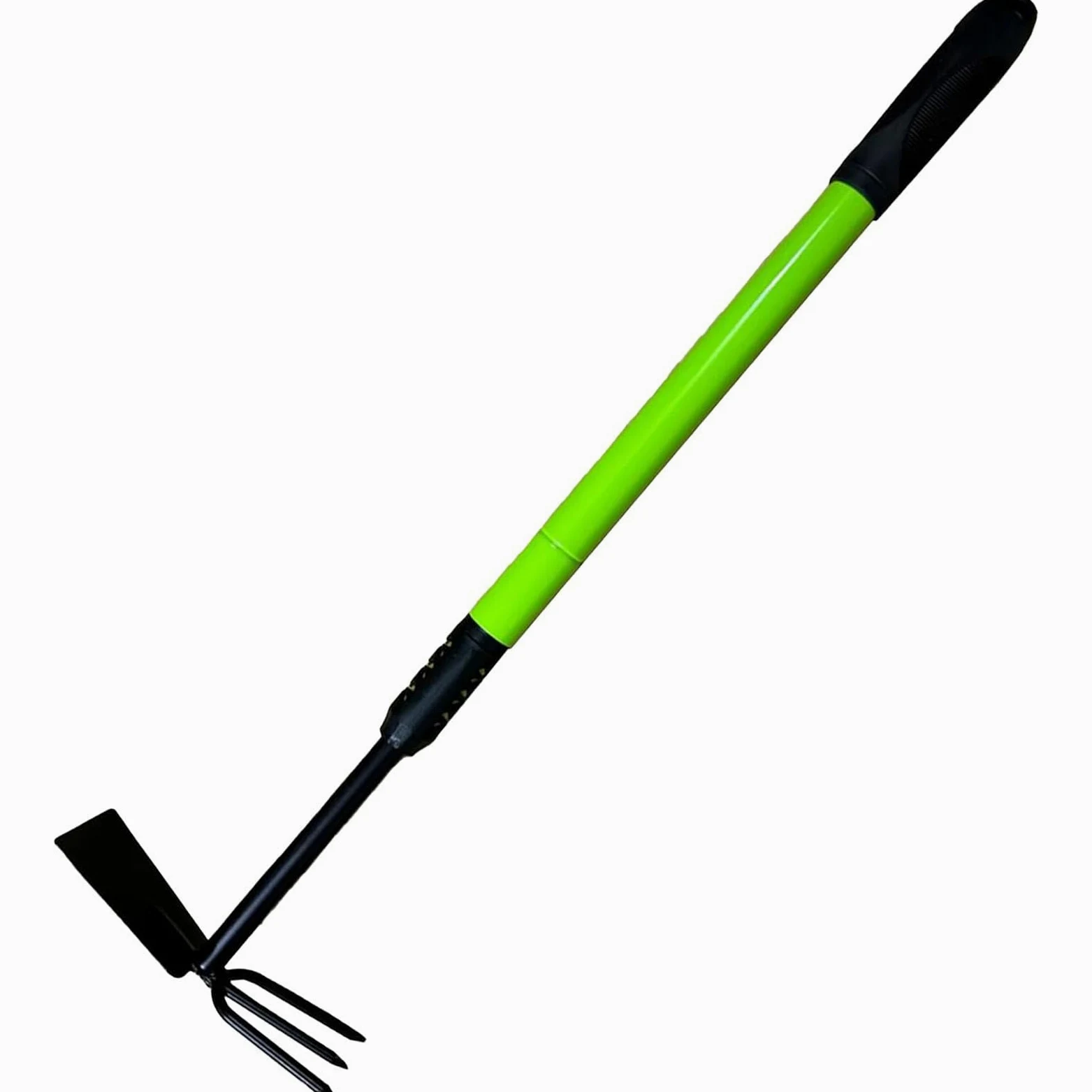 Hacke Gartengerät Heavy Duty, Gartenhacke,Teleskop-Bodenhacke mit langen | Griff Gartengerät - Doppelköpfiges Jätwerkzeug für Gartenarbeit Schäten, Pflanzern des Bodens, Graben