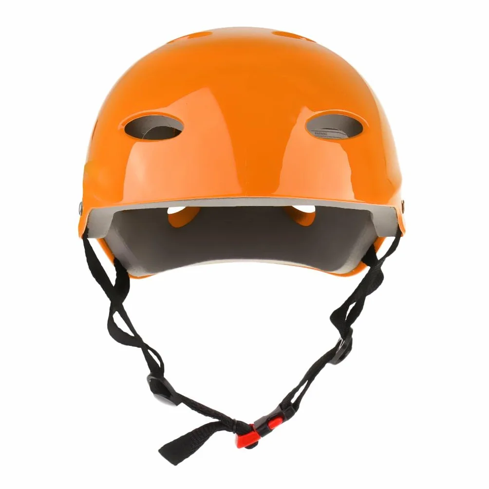 Casco de seguridad para deportes acuáticos talla L naranja