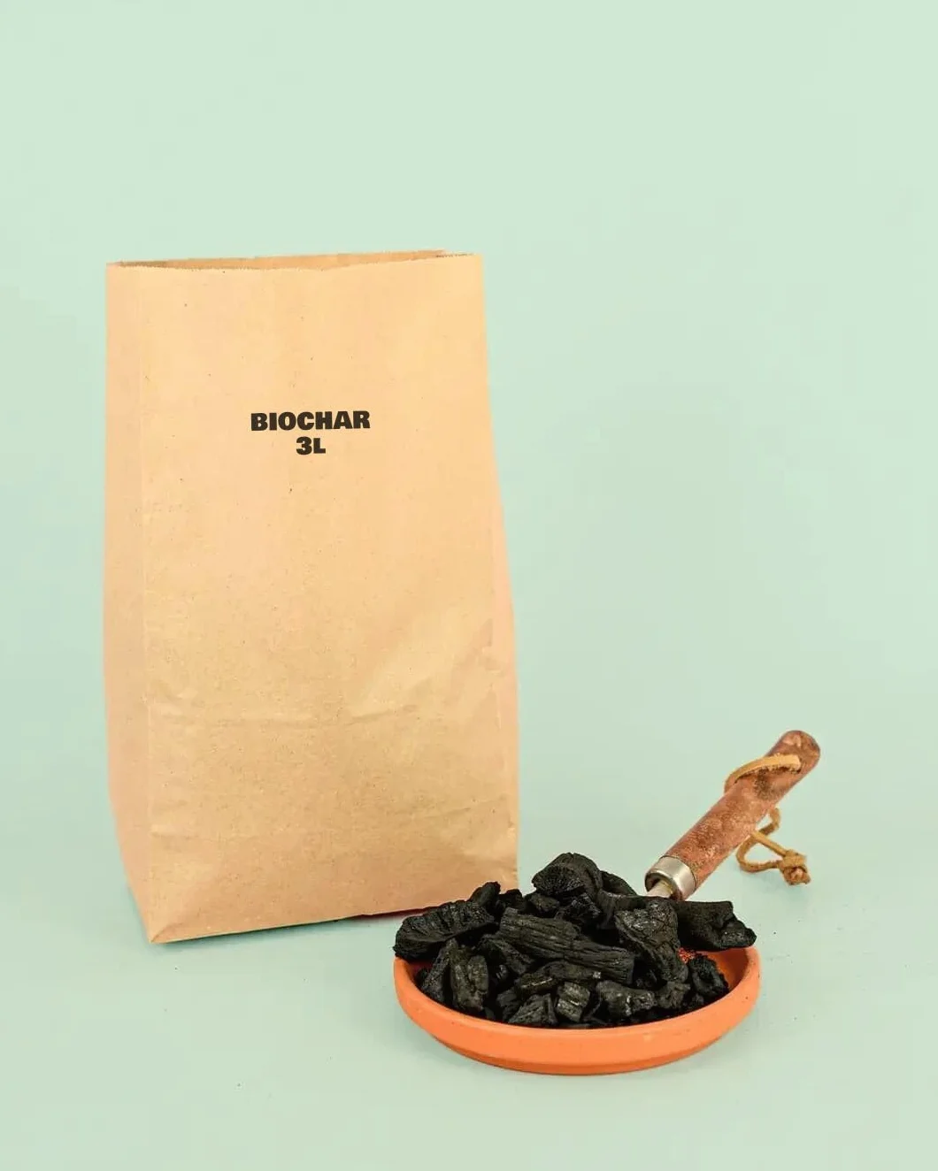 Pur Plant Biochar 3 L | Carbón Activo Natural para Plantas | Mejora la Fertilidad y Retención de Agua | Acondicionador de Suelo