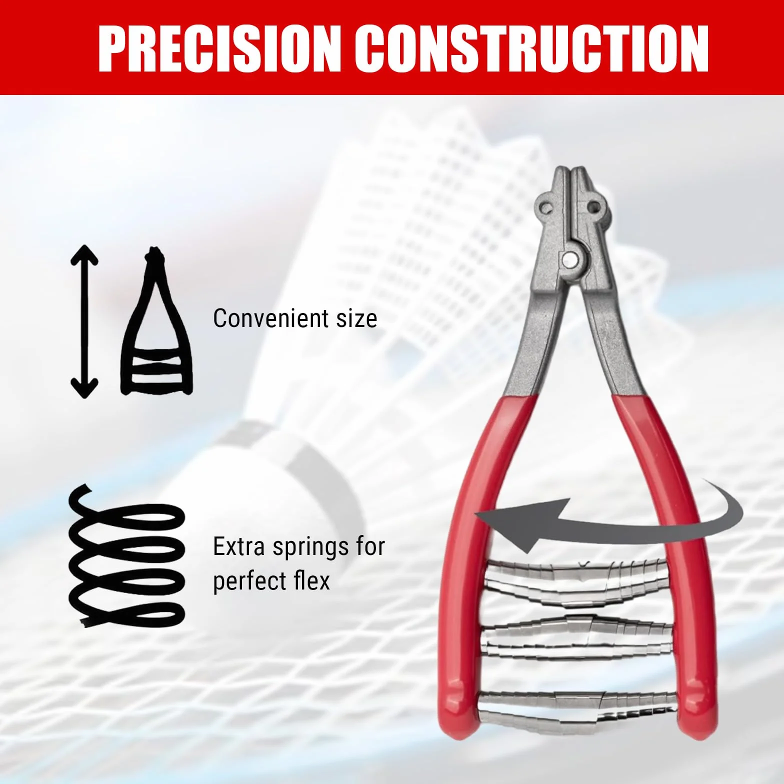 Abrazadera de Arranque para Máquinas de Encordar Tenis y Raqueta de Bádminton
