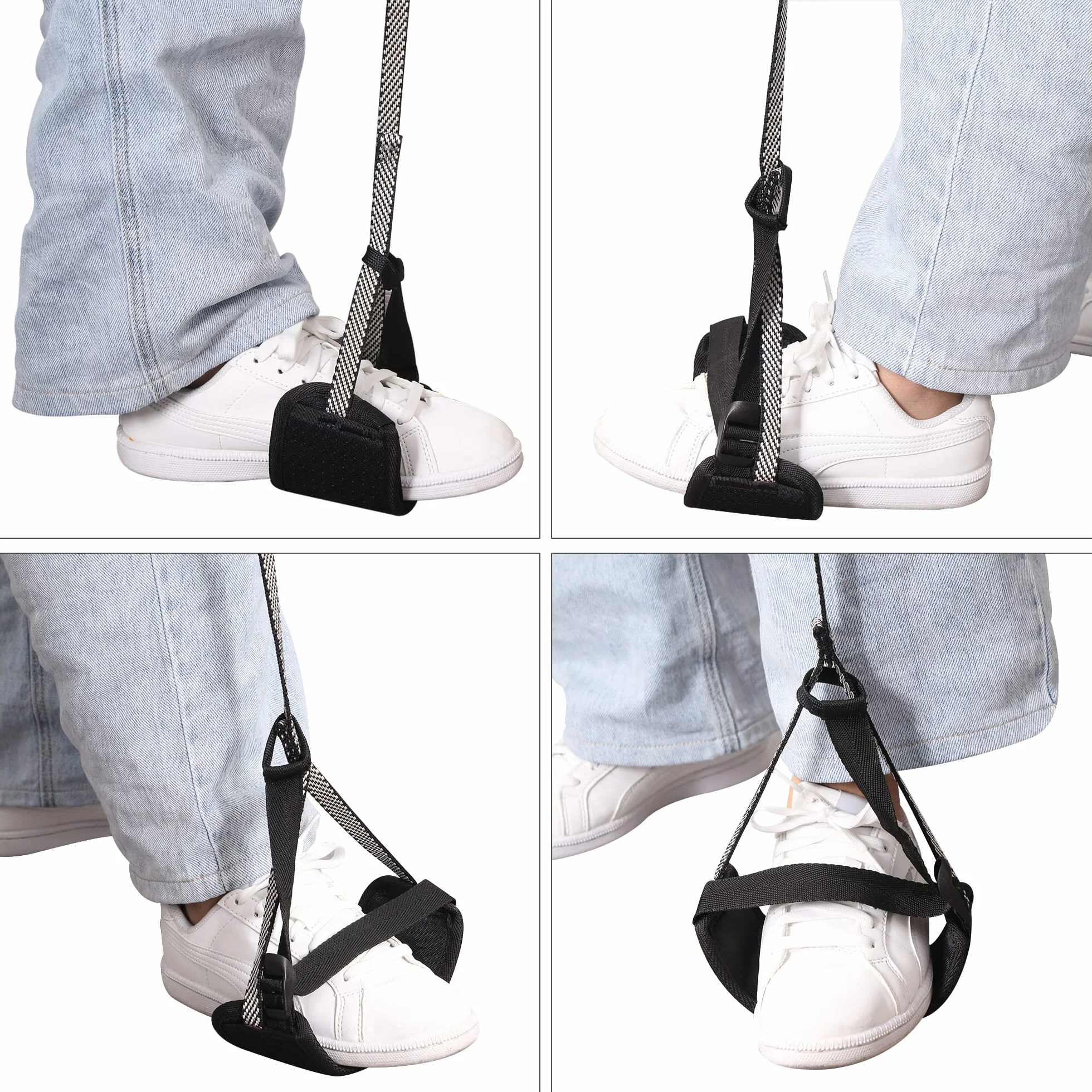 SOB Ascender de Escalada Foot Loop Ajustable Cuerda de Eslinga Reforzado para Montañismo Espeleología