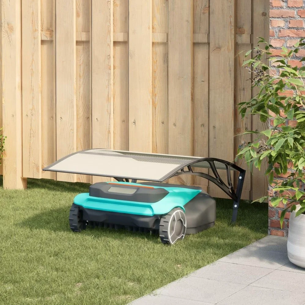 INLIFE Caseta para Robot cortacésped Negro 80x101x46 cm Casa y jardín,Jardín,Accesorios para maquinaria de jardinería,Accesorios de cortacéspedes 7kg