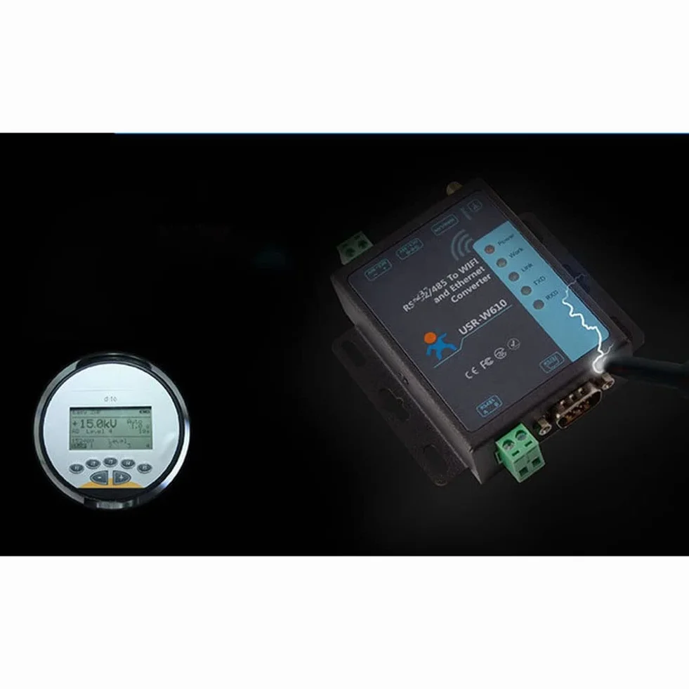 W610 HTTPS Serial RS232 Wireless Server Converter Servidor Web Integrado