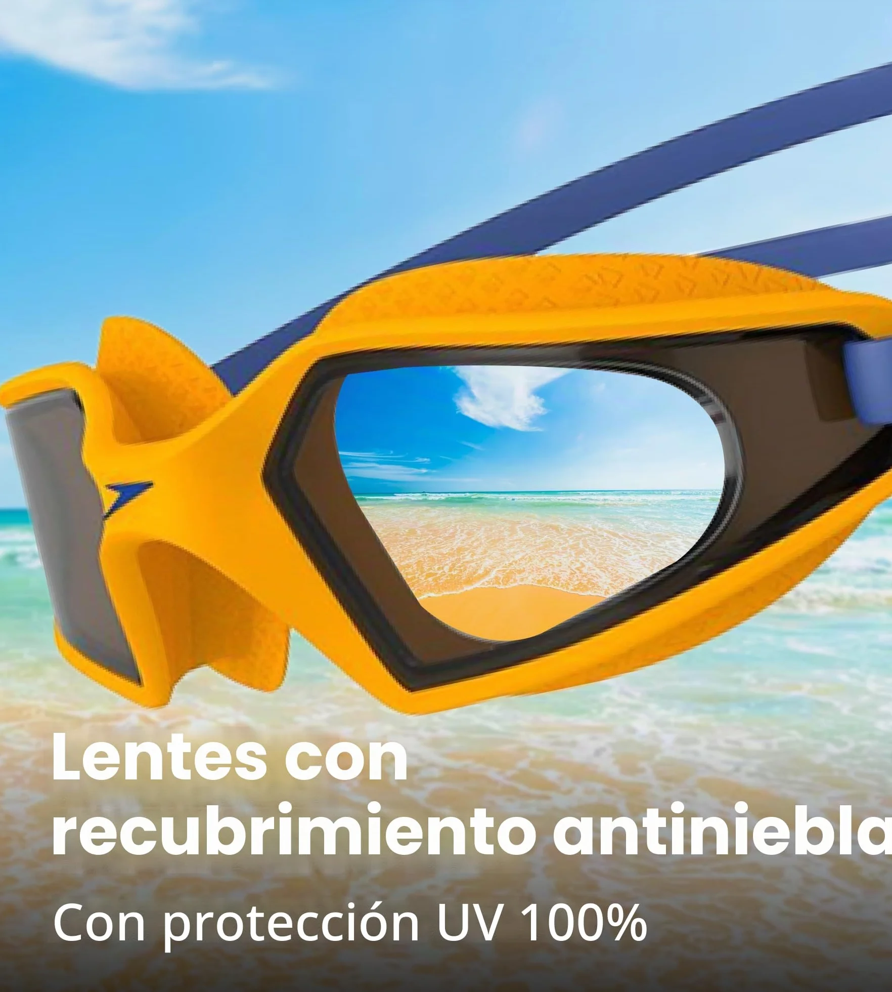 Speedo Gafas de natación Hydropulse Niños Antivaho Ajustable