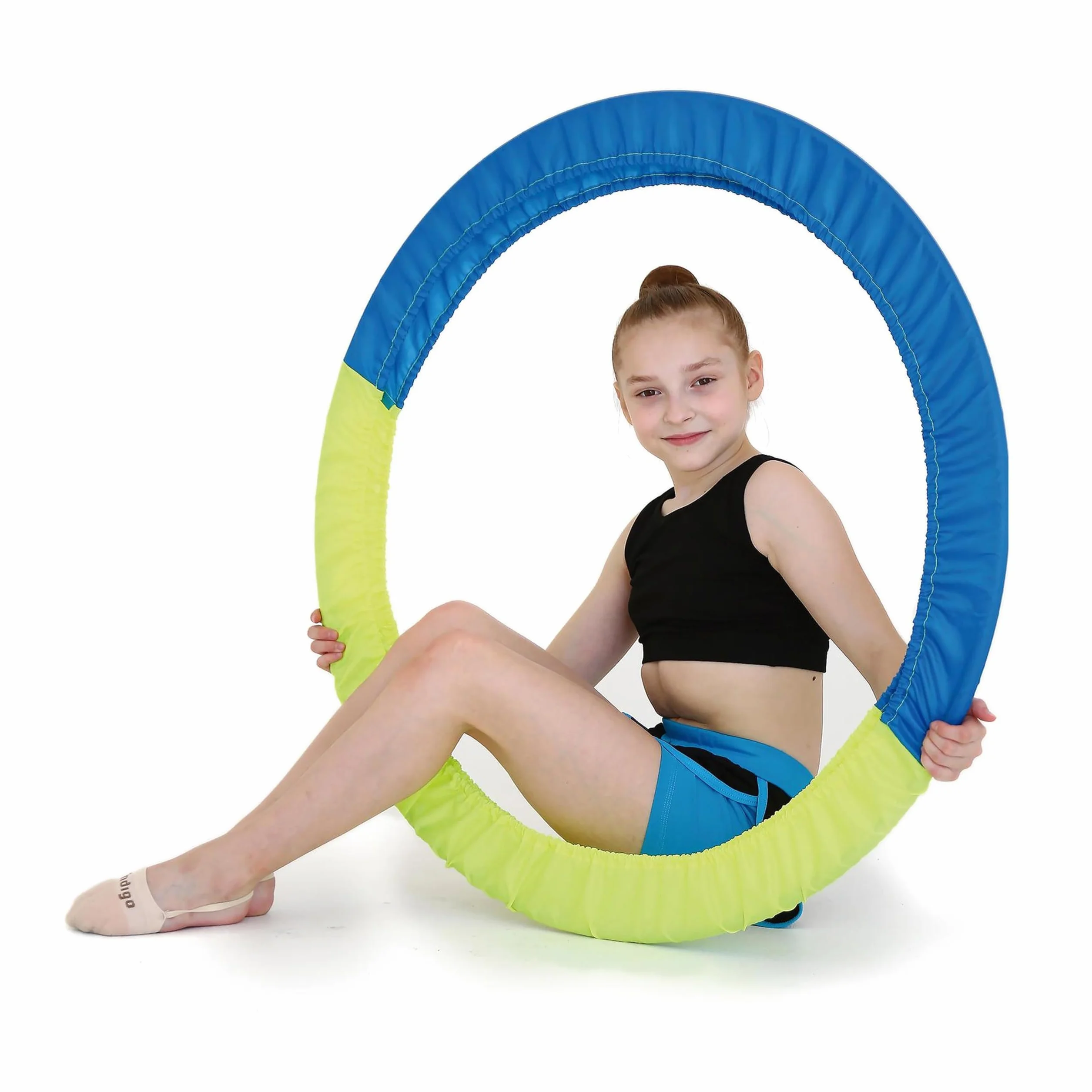 DRUNA Funda de Aro de Gimnasia Rítmica Indigo 60-90 cm Universal