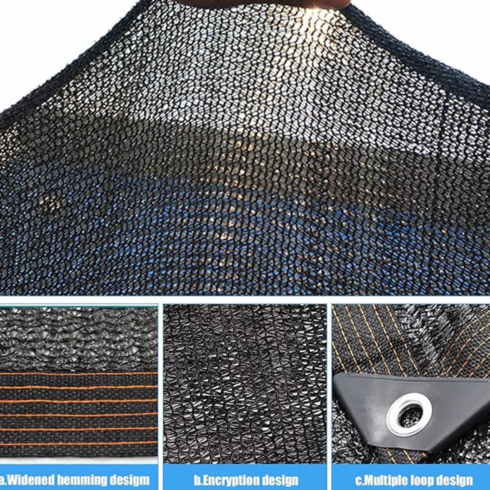 Cubierta de Red de Hoja para Piscina, Red de protección de Piscina, Red de Hojas para Piscina, Red antihojas para Piscina, Red antihojas para Piscinas enterradas y Fuera del Suelo, Lona de Malla de