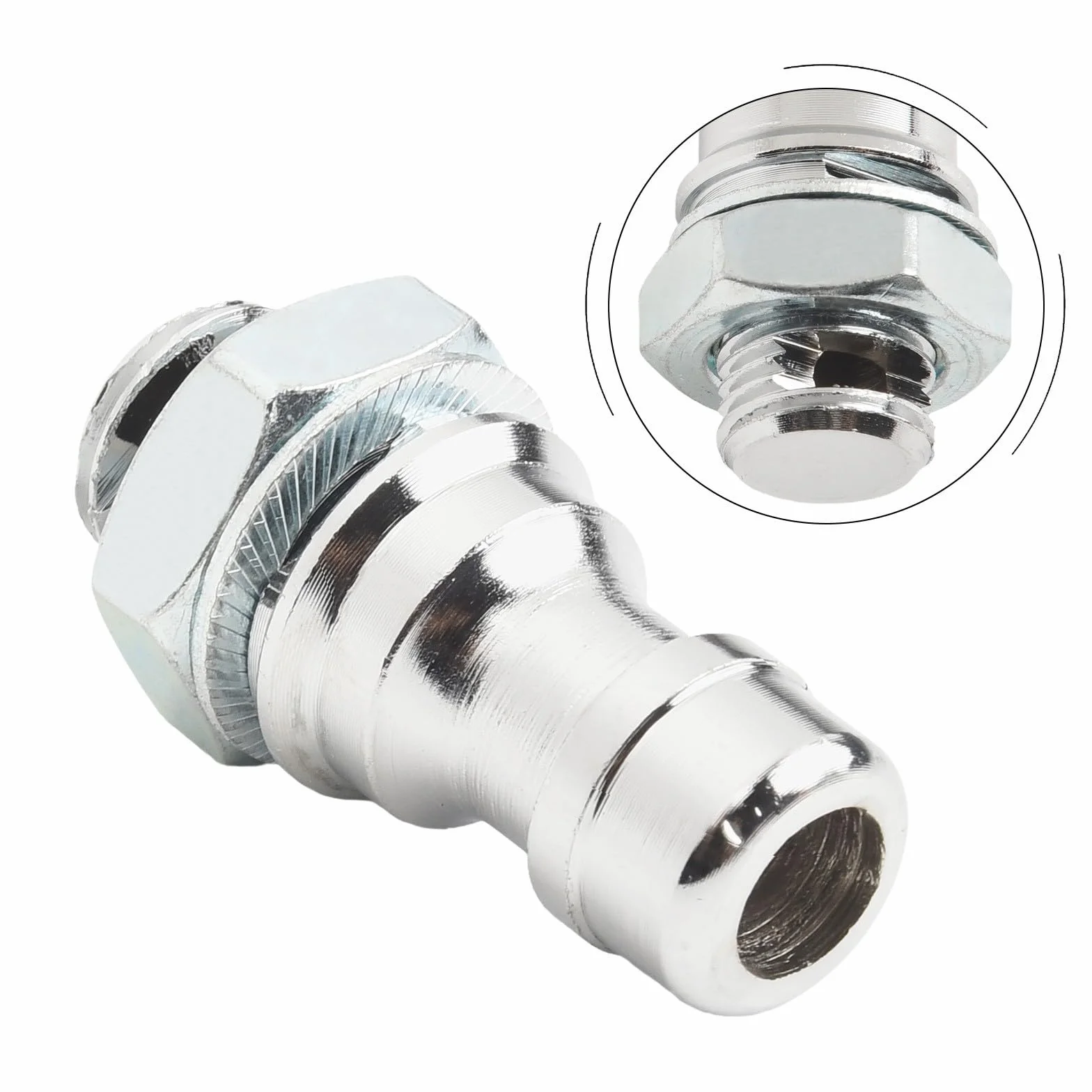 Kit de lavado de cubierta de cortacésped eficiente 737-04003D Accesorio de conexión rápida Boquilla de metal Juego de limpieza para equipos de jardín Stri mmers sopladores de nieve