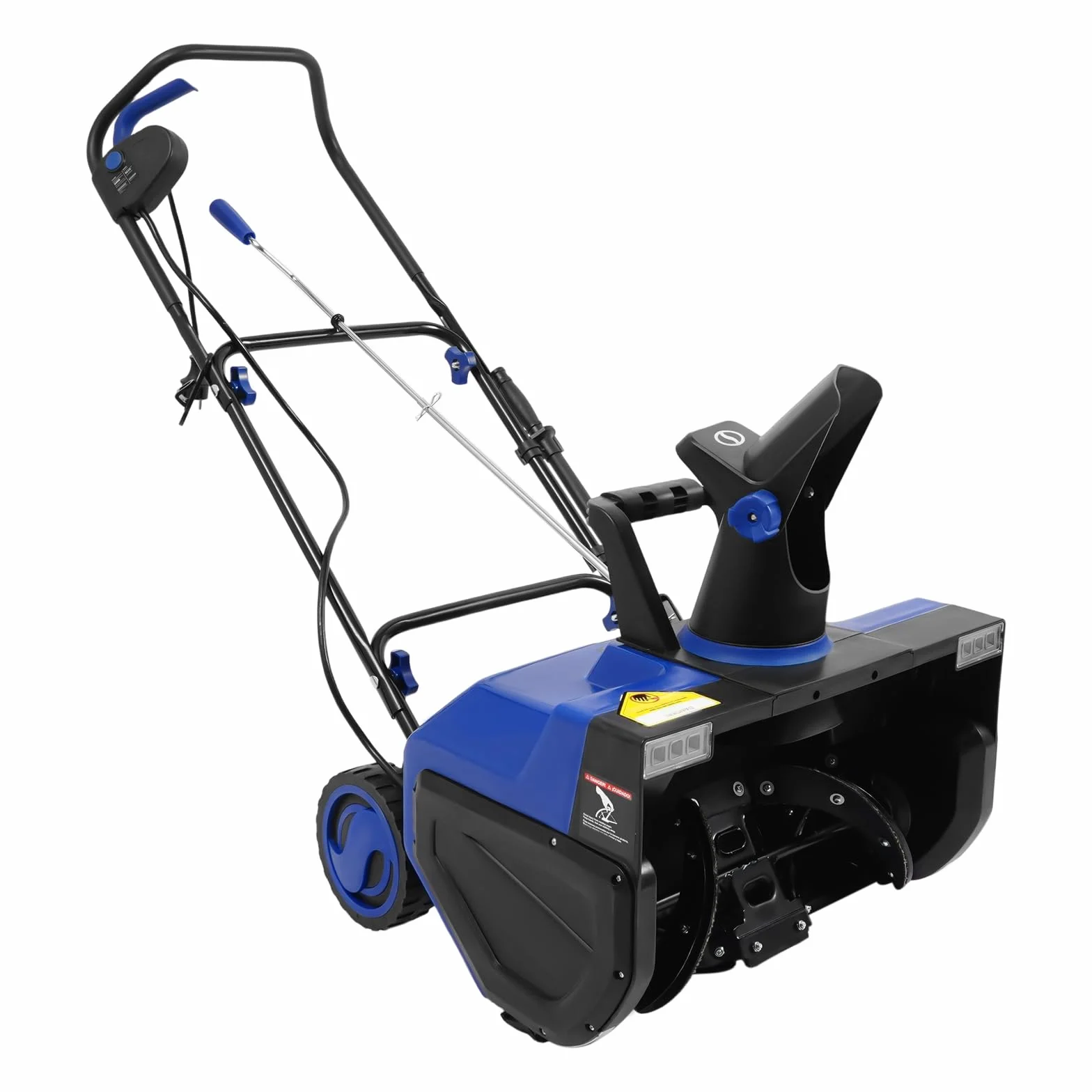 Quitanieves | 2400 W | eléctrico con motor de cobre | 56 cm de ancho de trabajo | 7,6 m de lanzamiento de nieve | iluminación LED | para uso doméstico y comercial