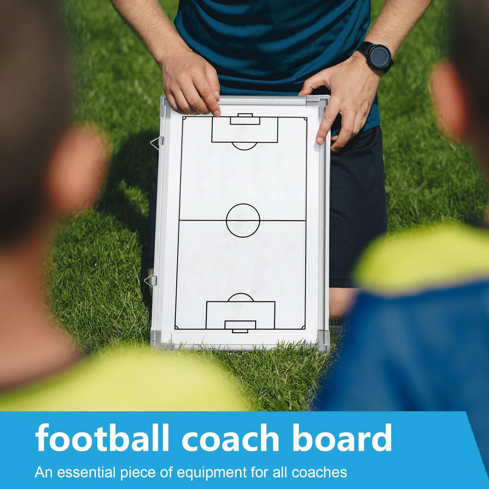 Pizarra Magnetica Futbol Entrenador, Tablero de Tacticas de Futbol con Imanes Lapiceros, Carpeta Tactica Magneticas
