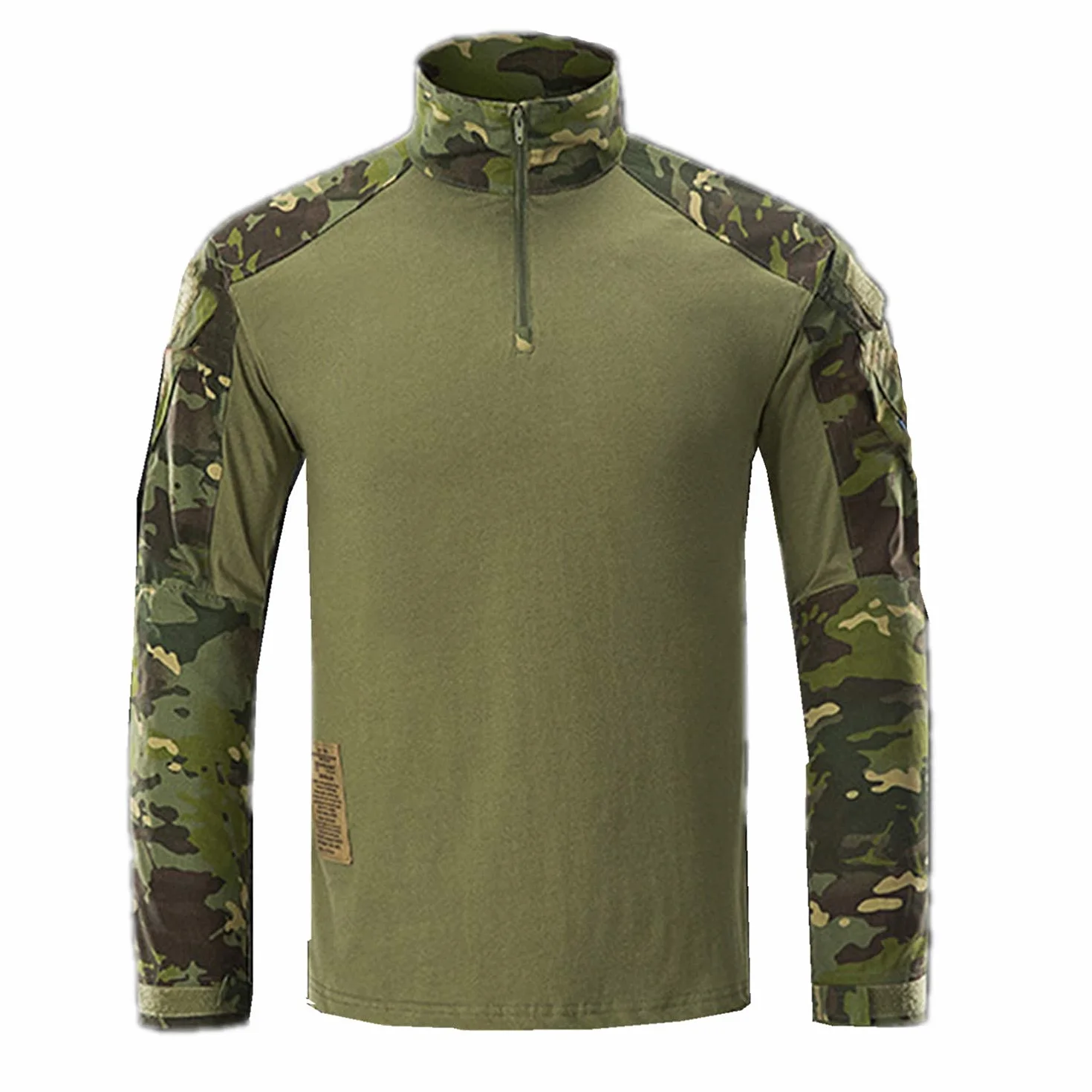 Pantalones y Camisa Tácticos Transpirables Multibolsillos Camuflaje Militar para Hombre