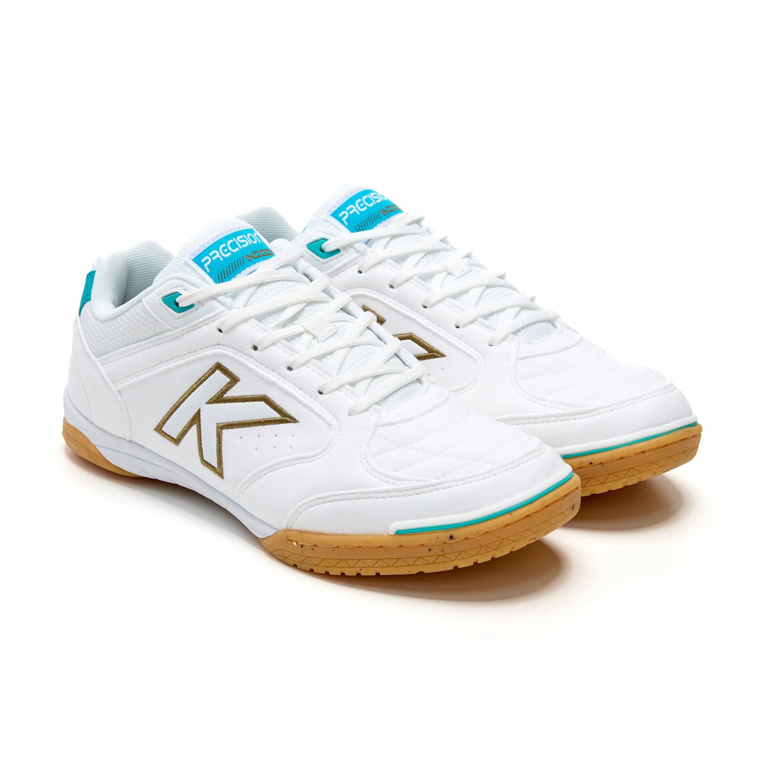 KELME Zapatillas De Fútbol Sala Precision Blanco Dorado Aqua