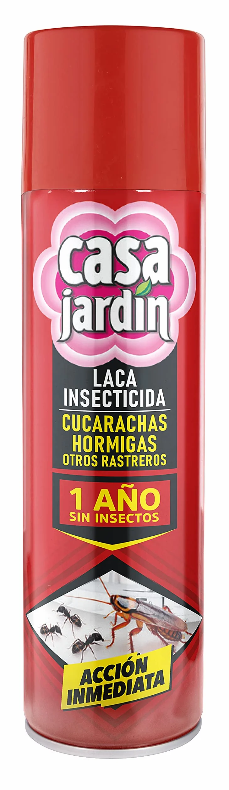 CASA JARDIN | Aerosol Insecticida | Spray con Acción Inmediata y Efecto Duradero | Cucarachas, Hormigas y Otros Rastreros | Hogar Libre de Insectos | 1 Año Sin Insectos | 400 ml