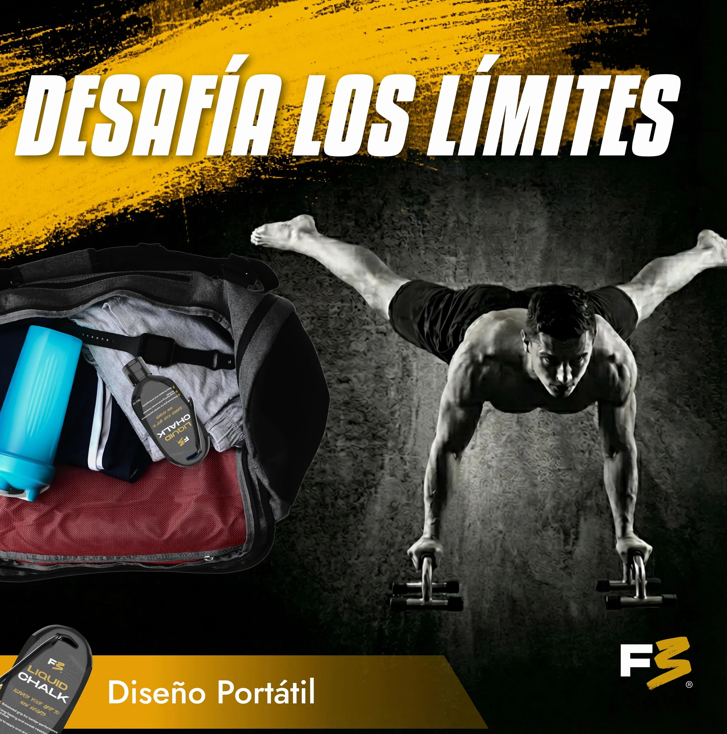 Magnesio Líquido para Escalada, Boulder, Calistenia, Padel, Pesas y Tenis – Secado Rápido, Sin Polvo, Alta Resistencia