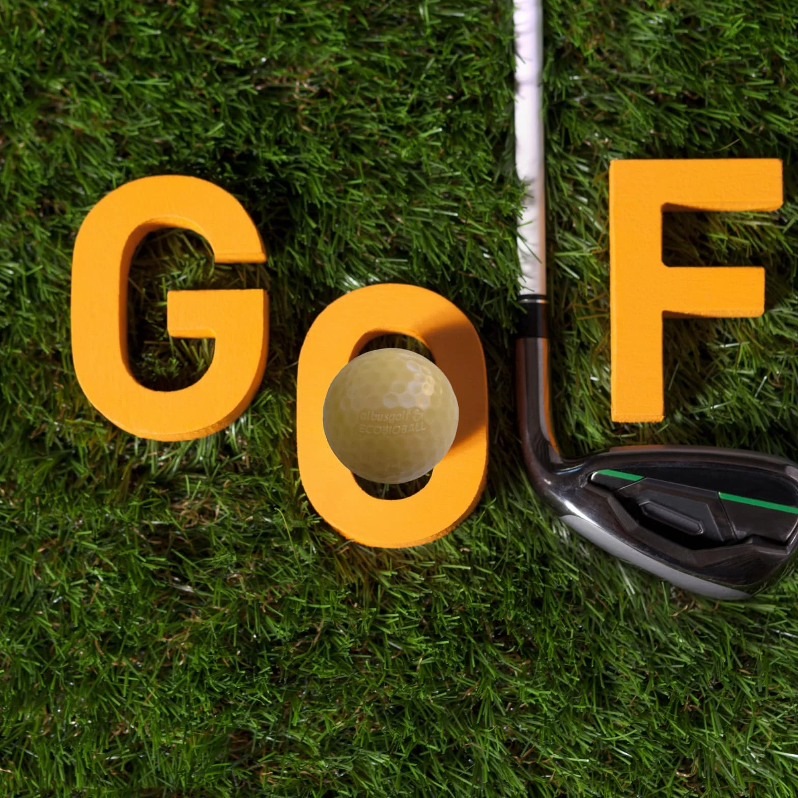 ECOBIOBALL Pelota de Golf Ecológica para Entornos Marinos