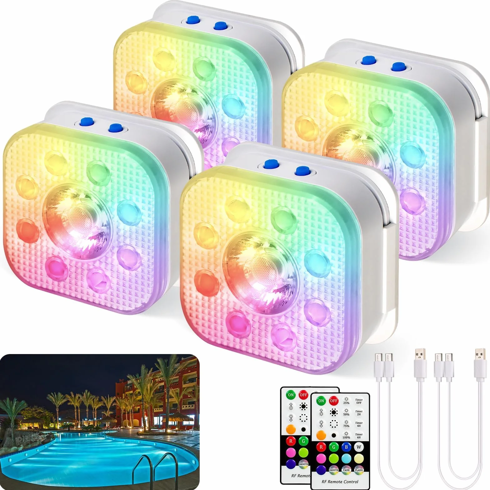HL Placa base para luz de piscina