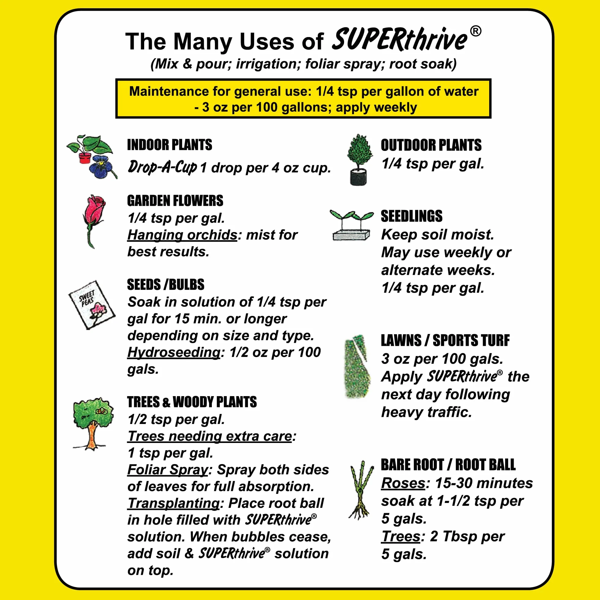 Superthrive VI30148 - Solución de vitaminas y hormonas para Plantas, 120 ml
