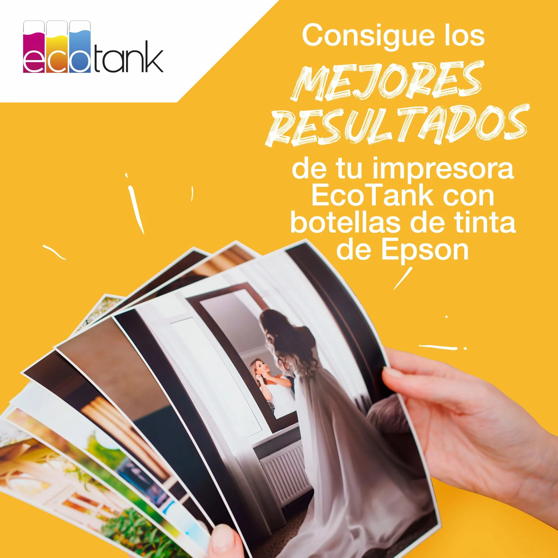 Epson Botellas de tinta originales EcoTank serie 102 4 Colores negro cian magenta amarillo