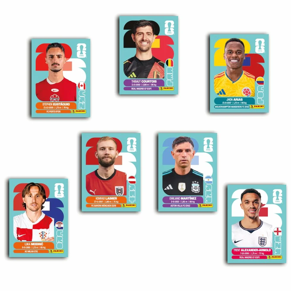 Panini FIFA 2026 Caja metal 8 fundas