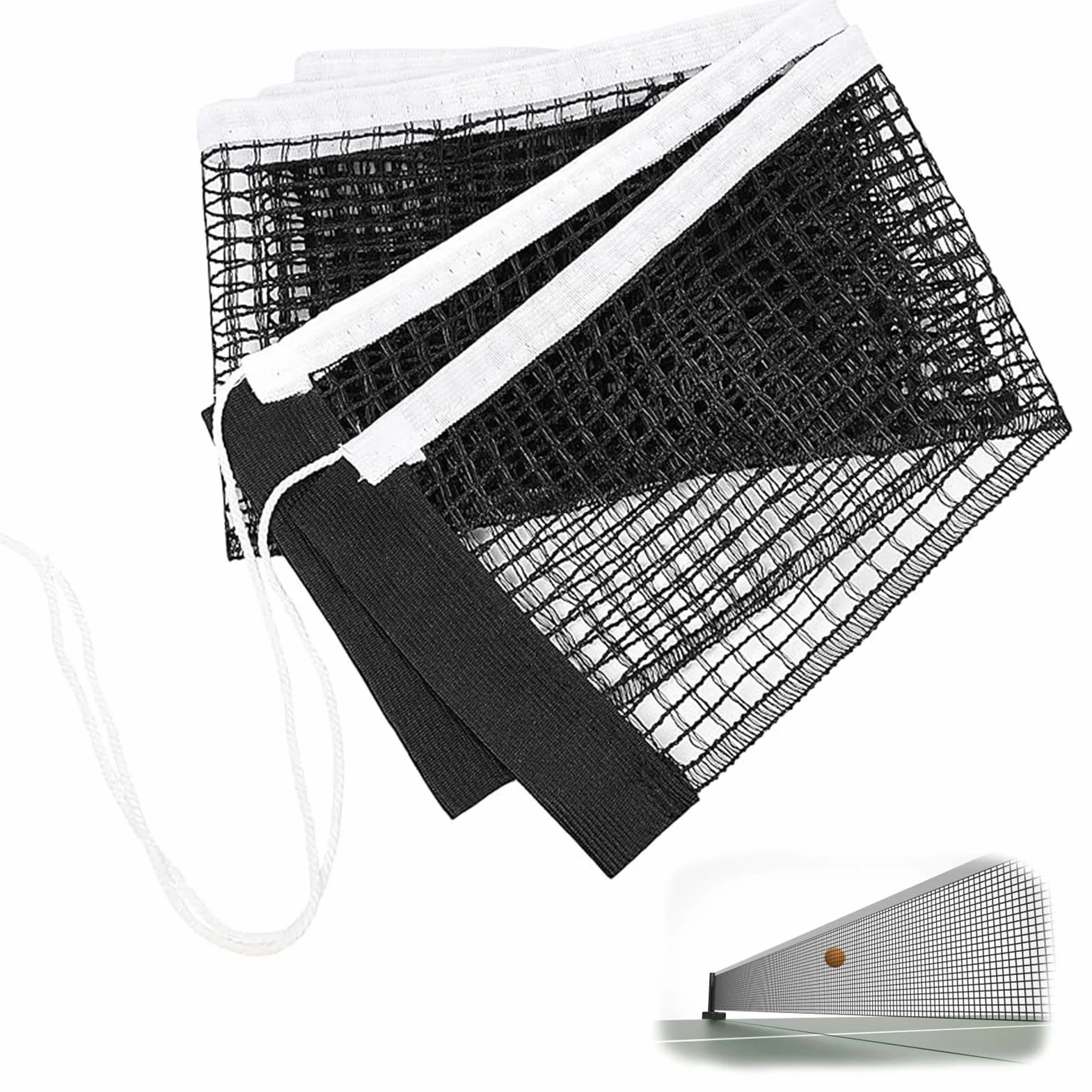 Red de Tenis de Mesa 175 cm x 15 cm Impermeable Portátil de Repuesto
