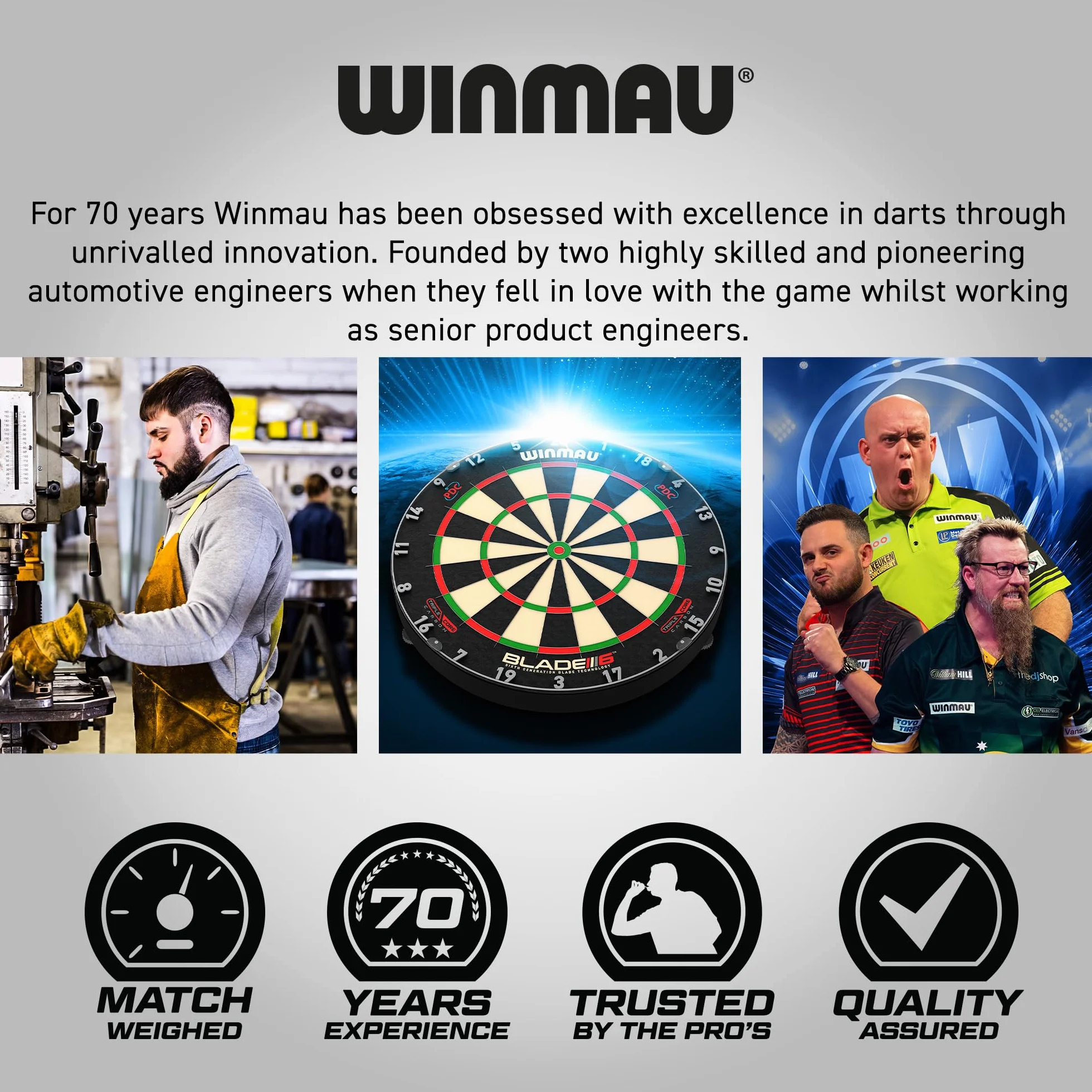 Winmau Diamond Plus Diana de Torneo PDC Sistema de Alambre Ultrafino Sisal de Alta Densidad