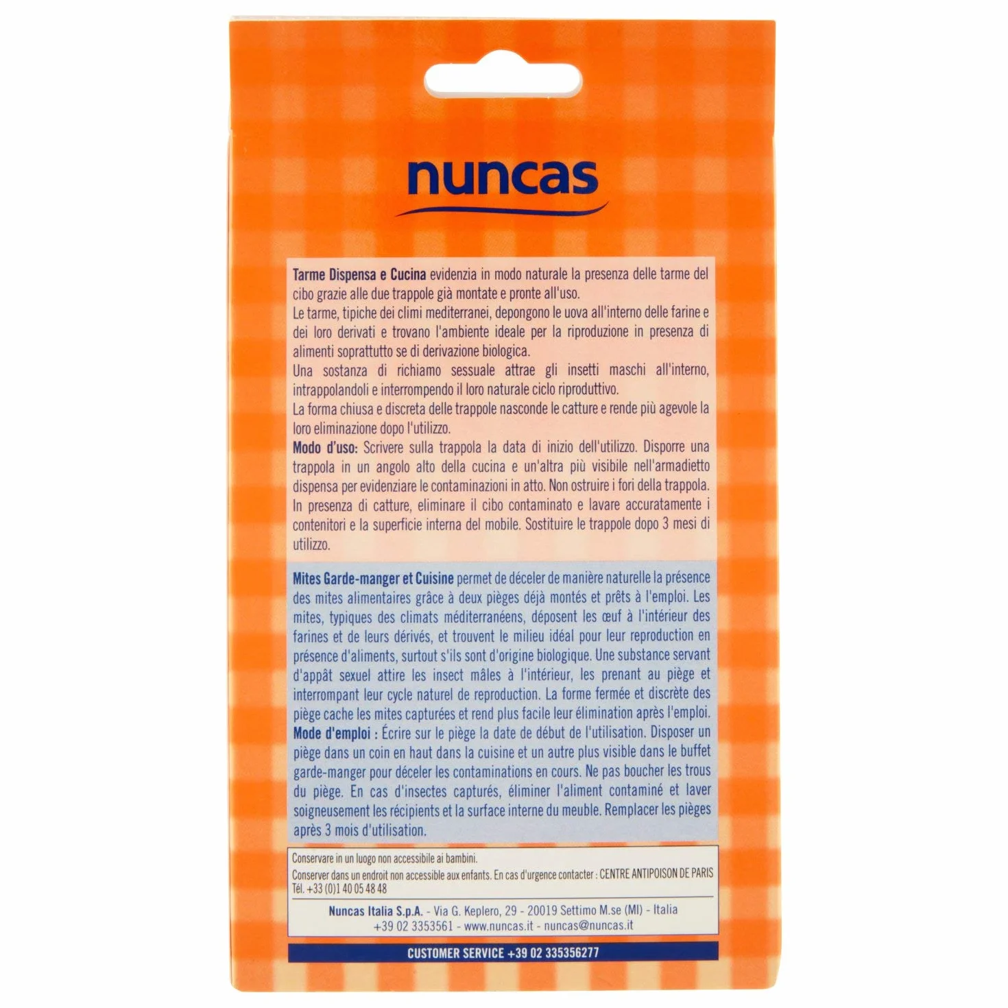 Nuncas Polillas Trampa Despensa y Cocina - 2 Piezas