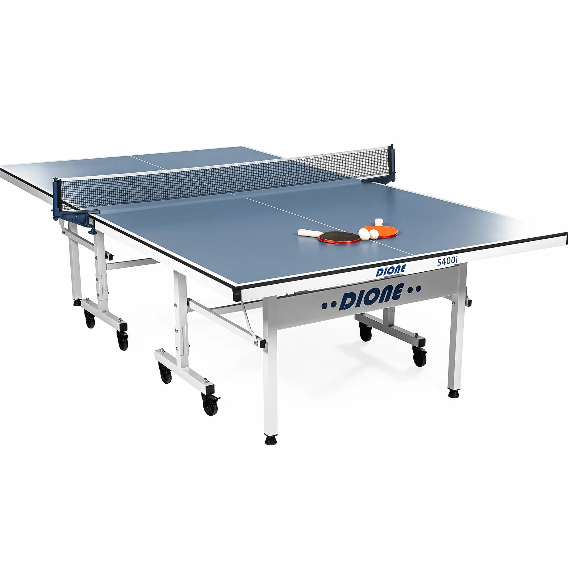 Dione S400i Mesa de Ping Pong Tenis de Mesa Azul 274 x 152 x 76 cm 70 kg