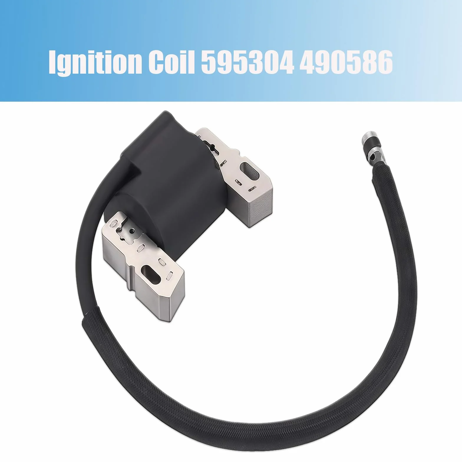 Bobina de encendido 595304 490586 796520 apta para soplador de nieve BRIGGS Troy Bilt de 10 HP