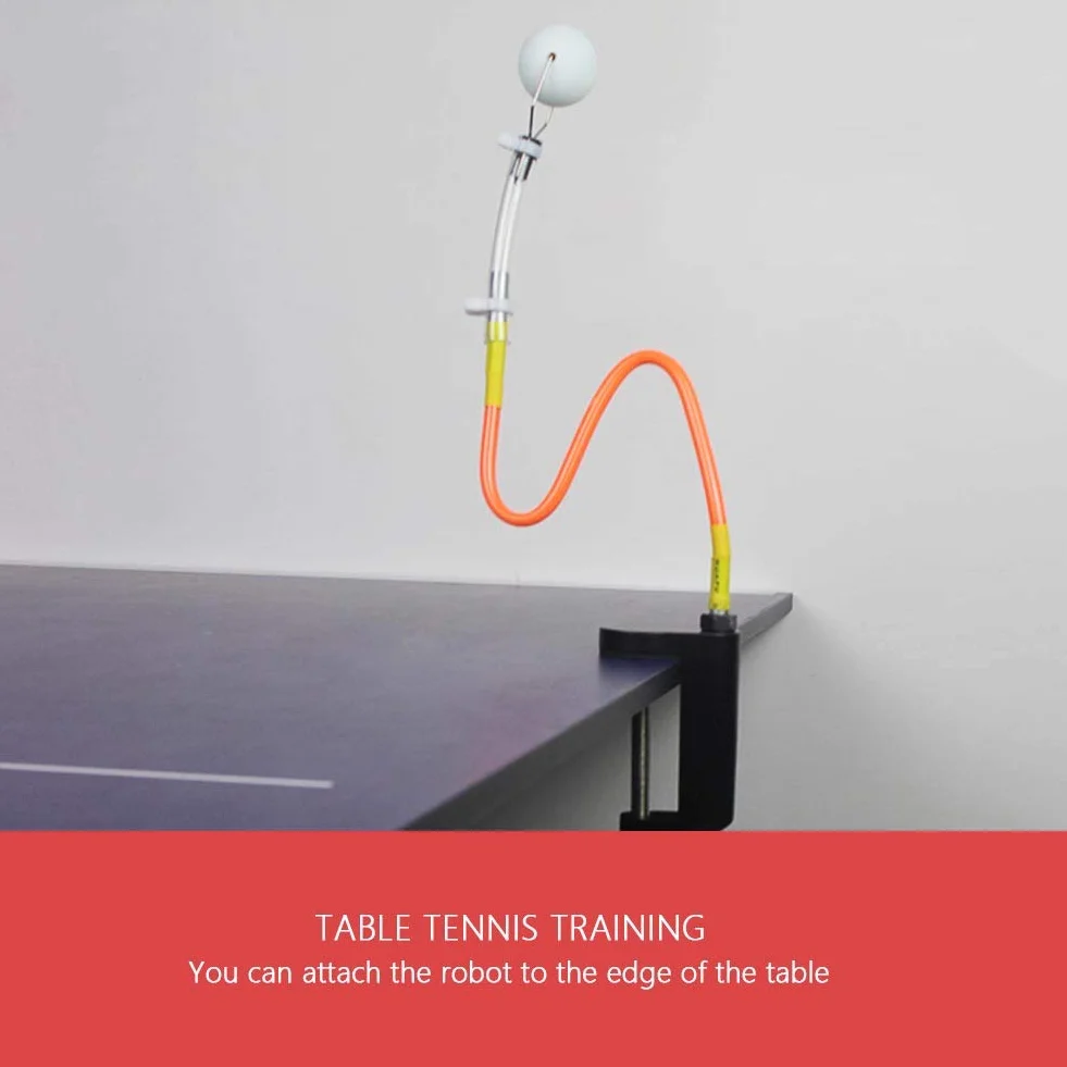 Spin Trainer Fijo Rapid Rebound Ball Clip Machine de Entrenamiento de Tenis de Mesa