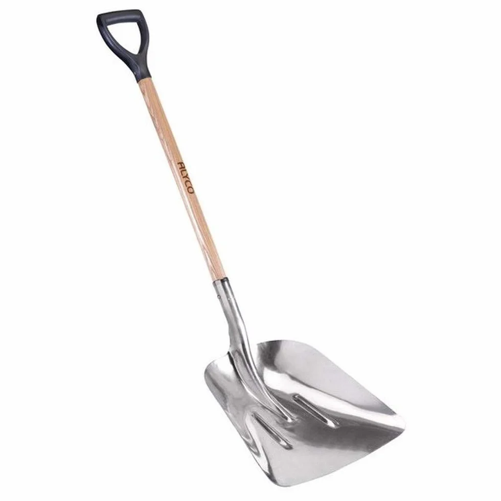 Alyco Pala de aluminio mango tipo anilla 360x415 mm
