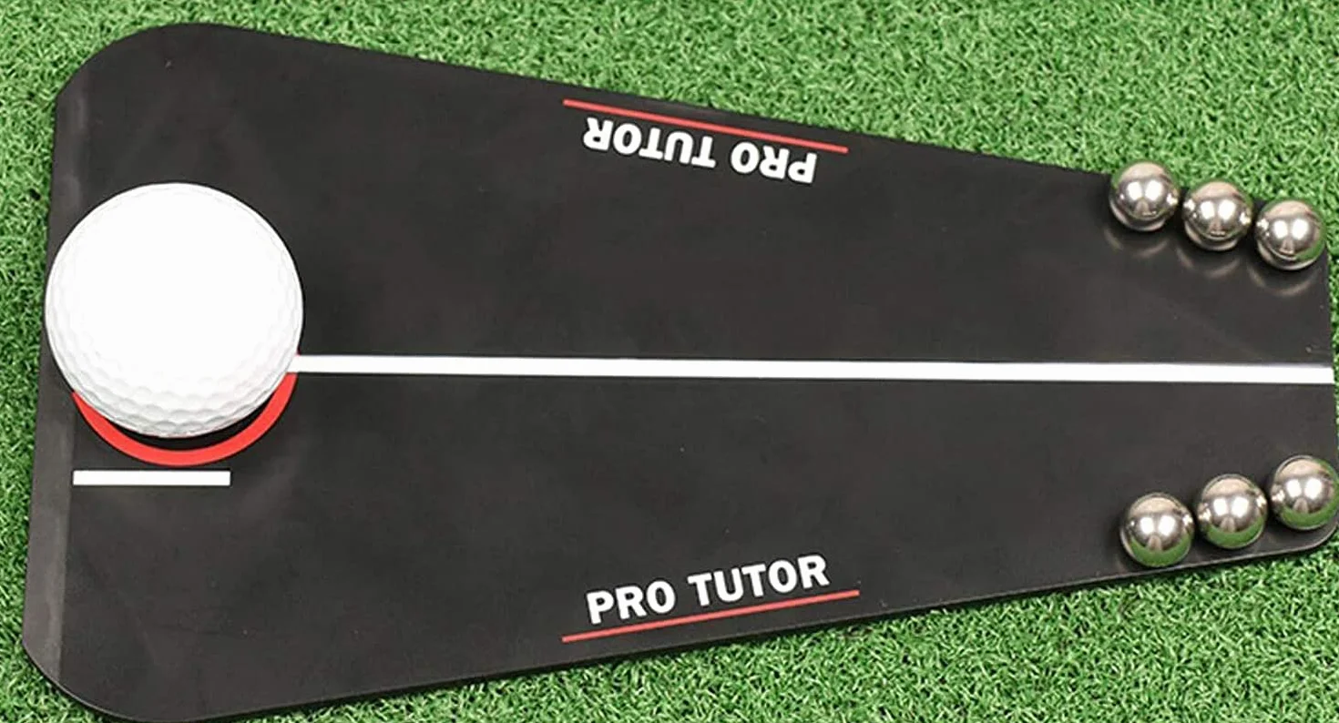 Resistente Dispositivo de Entrenamiento de Golf 13 x 6,5 x 22 cm para Interior y Exterior