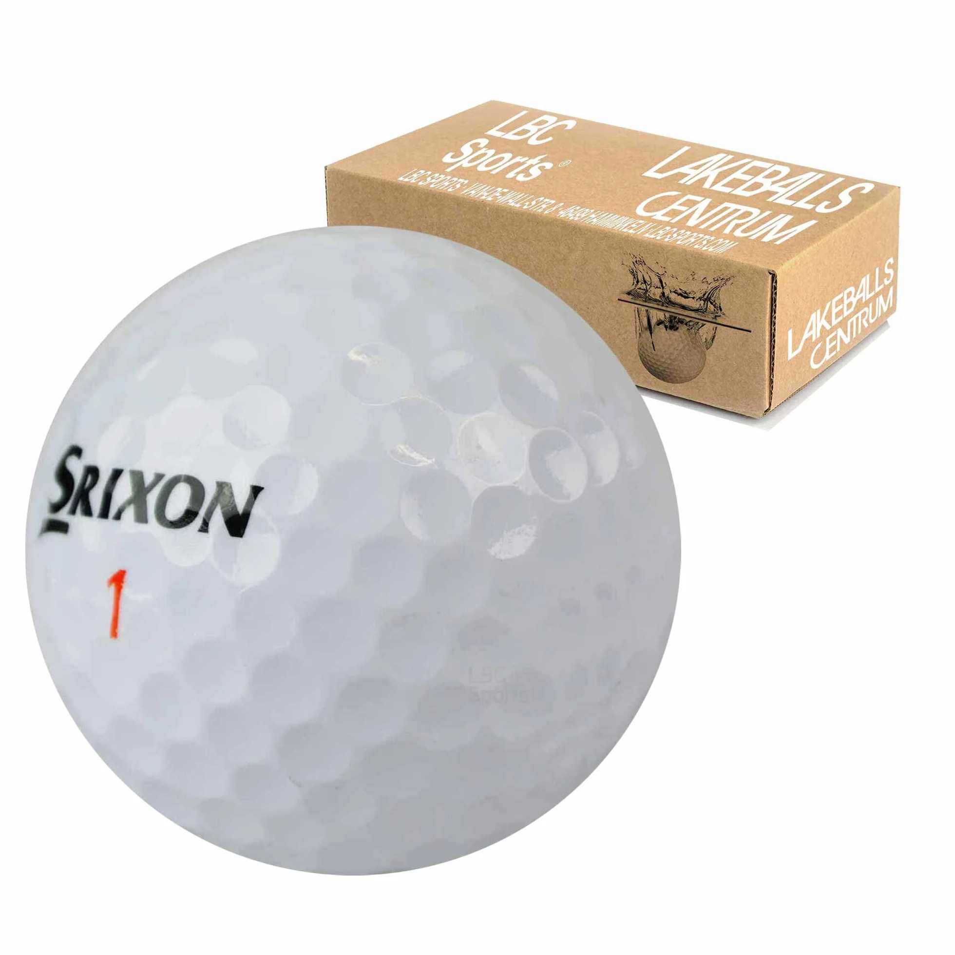 Srixon Pelotas de golf AAA/AA 50 unidades blanco